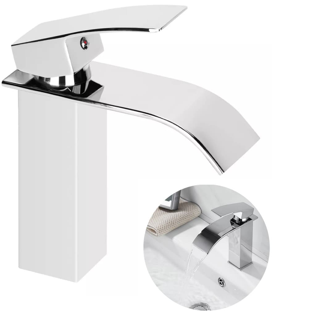Torneira Monocomando para Banheiro Alto Padrão, Cascata, Bica Baixa