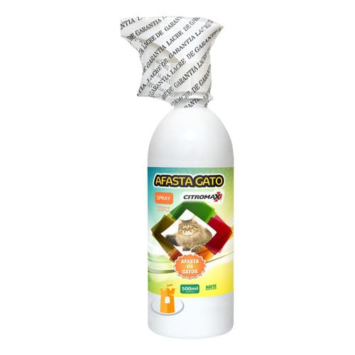 Afasta Gato Spray 500ml - Repelente Com Óleo de Laranja