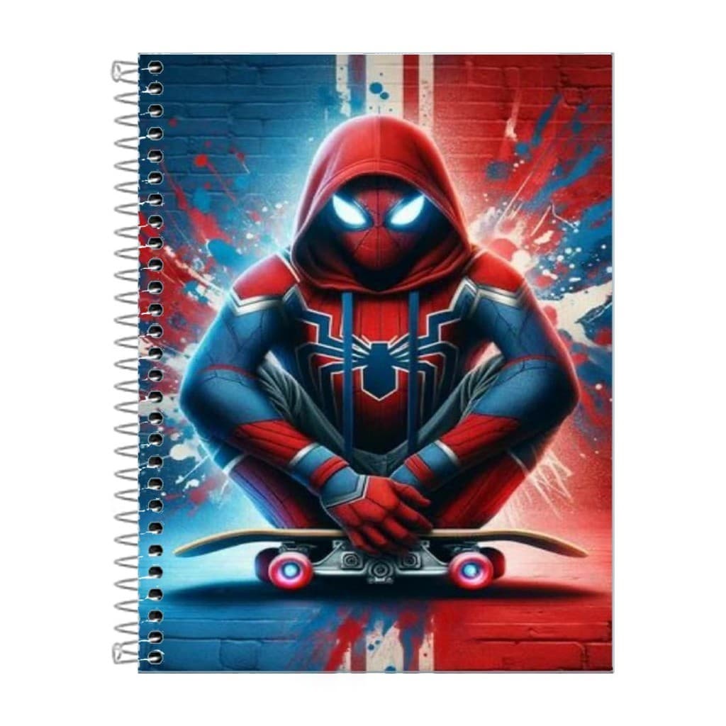 Caderno Homem Aranha Escolar 1 ou 10 Matérias