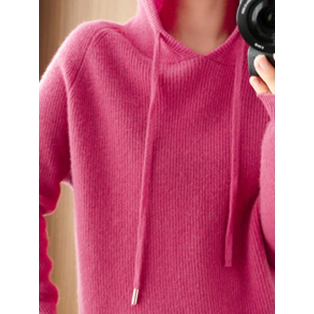 Primavera outono novo estilo camisola com capuz feminino solto camisola com capuz feminino exterior Wear redução de idad