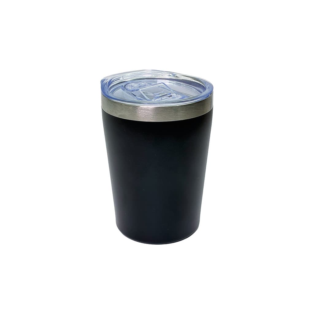 Copo de café termico 260ml aço inox 304 com tampa