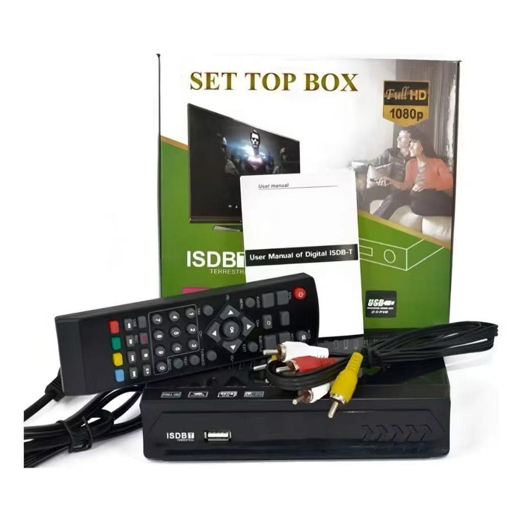 Conversor Digital De Tv - Hdmi Rca Para Tv Lcd Tubo Plasma