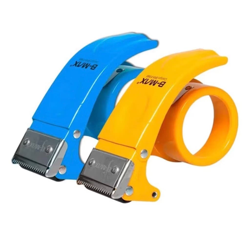 Suporte Aplicador De Fita Adesiva B-max Bm-f966 Para Durex Até500m Profissional E Resisten