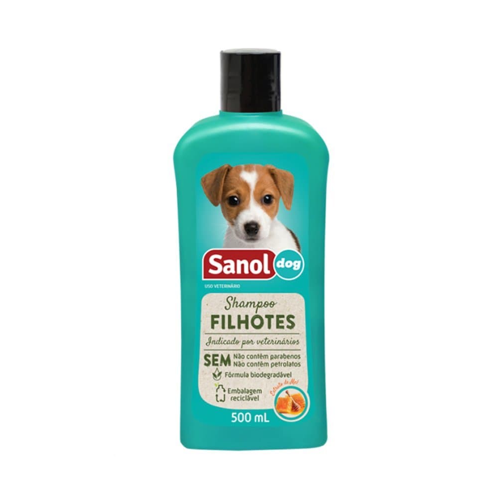 SHAMPOO FILHOTE SANOL DOG 500ML