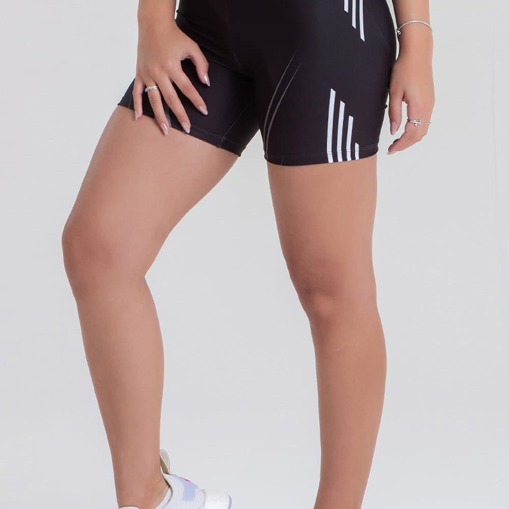 Short Feminino de Academia Blackout Alta Compressão e Zero Transparência VELVET - LAONEFIT