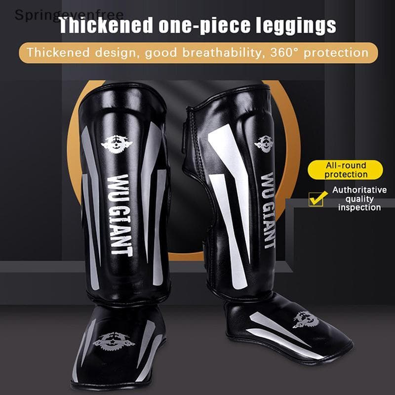 Spe 1 Par Kickboxing Boxe Caneleiras Almofadas Muay Thai Artes Marciais Sanda Wushu Protetor De Perna Taekwondo MMA Luta