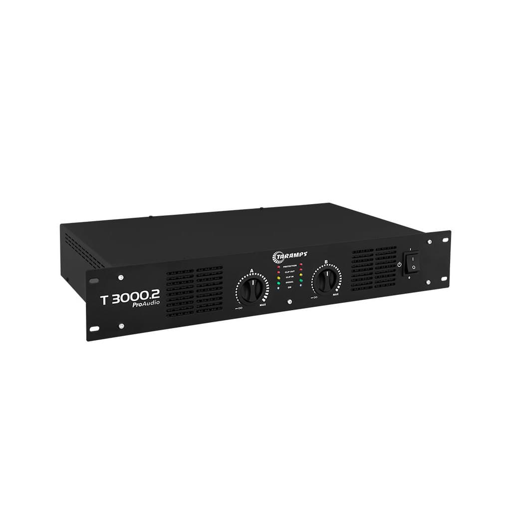 AMPLIFICADOR PROFISSIONAL TARAMPS T 3000.2
