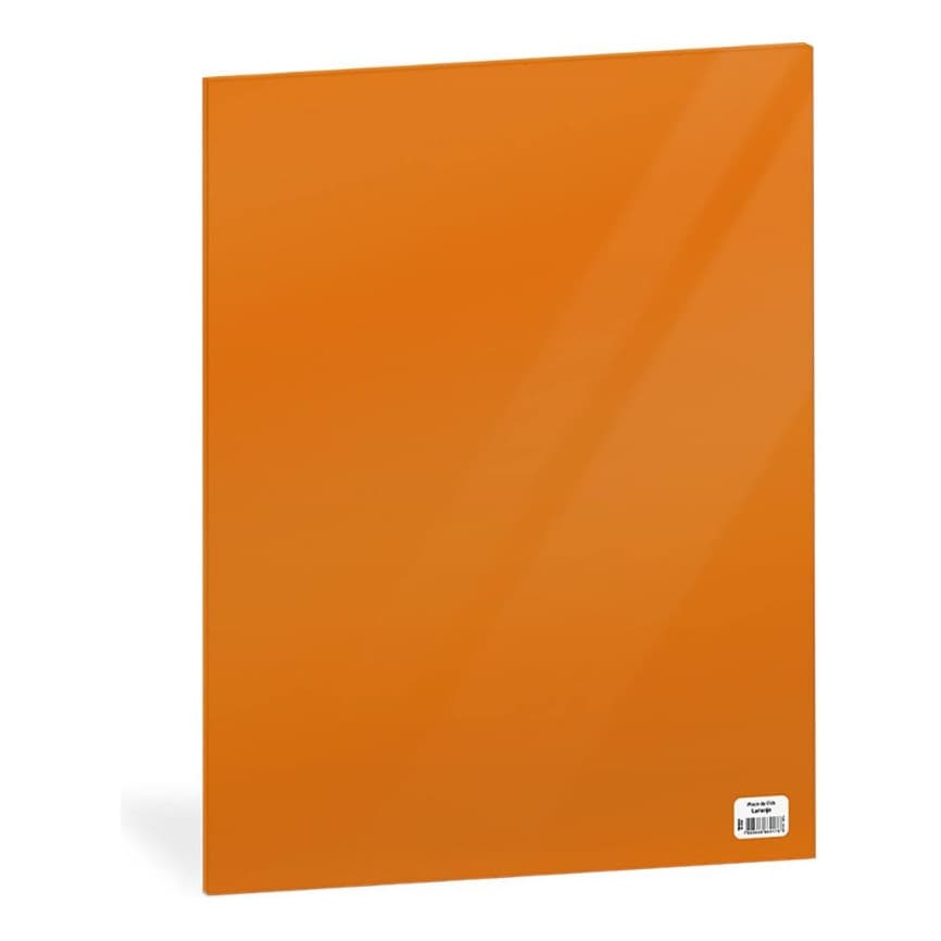 Folha Em Eva 600x400x2mm Laranja Spiral 5 Un