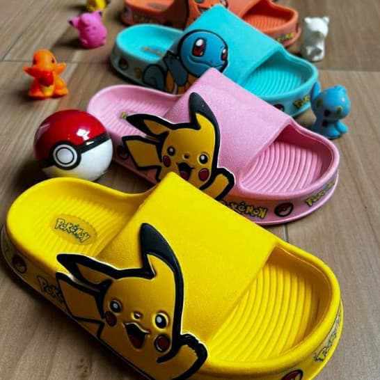 Chinelo Slide Pokemon Papete Leve e Confortavel - Volta as Aulas
