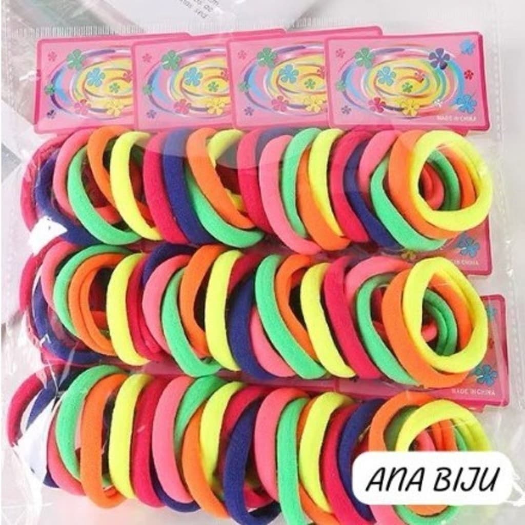 ANA1108 Médio Xuxinha para cabelo de Meia e elástico para cabelo Scrunchie-GUI ANA