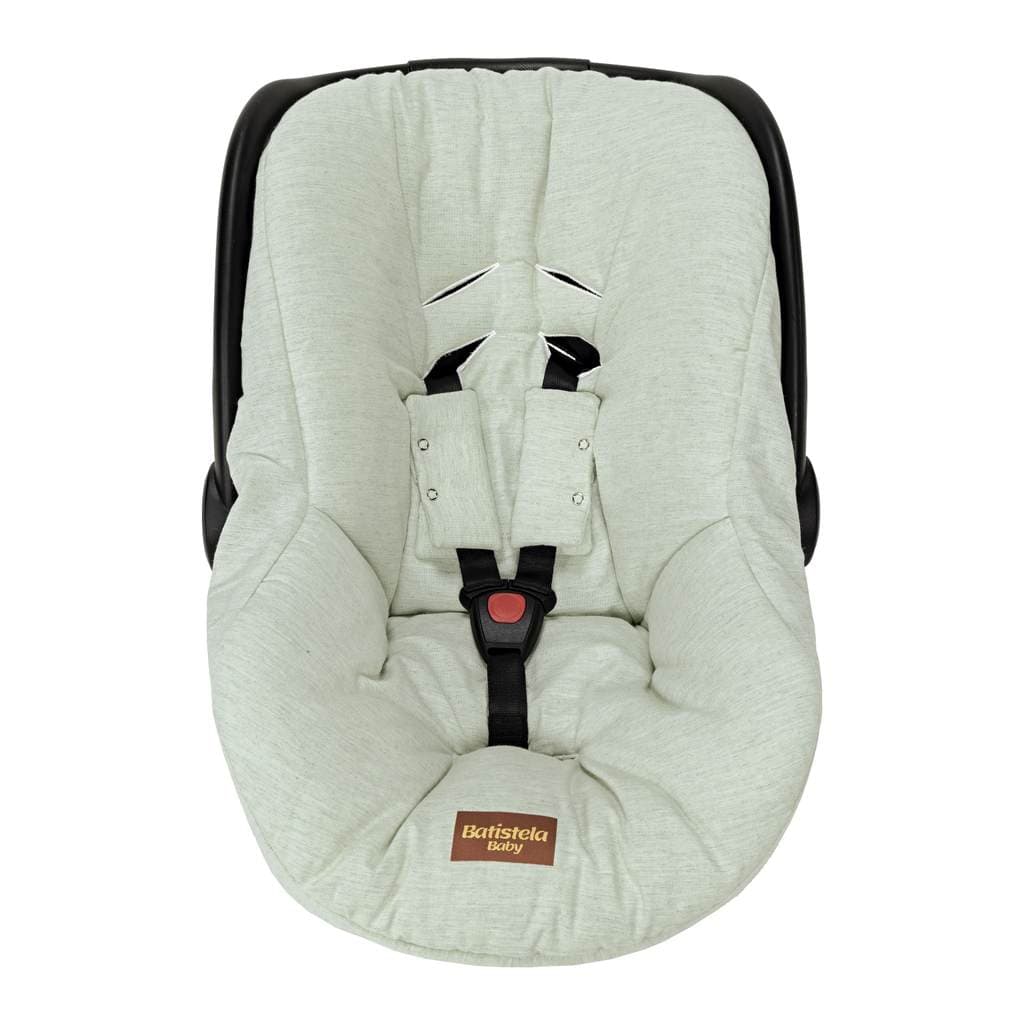 Capa para Bebê Conforto Linho Verde Batistela Baby