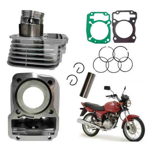 Kit Motor Cilindro Cg 125 Titan 2002 2003 2004 Modelo Original