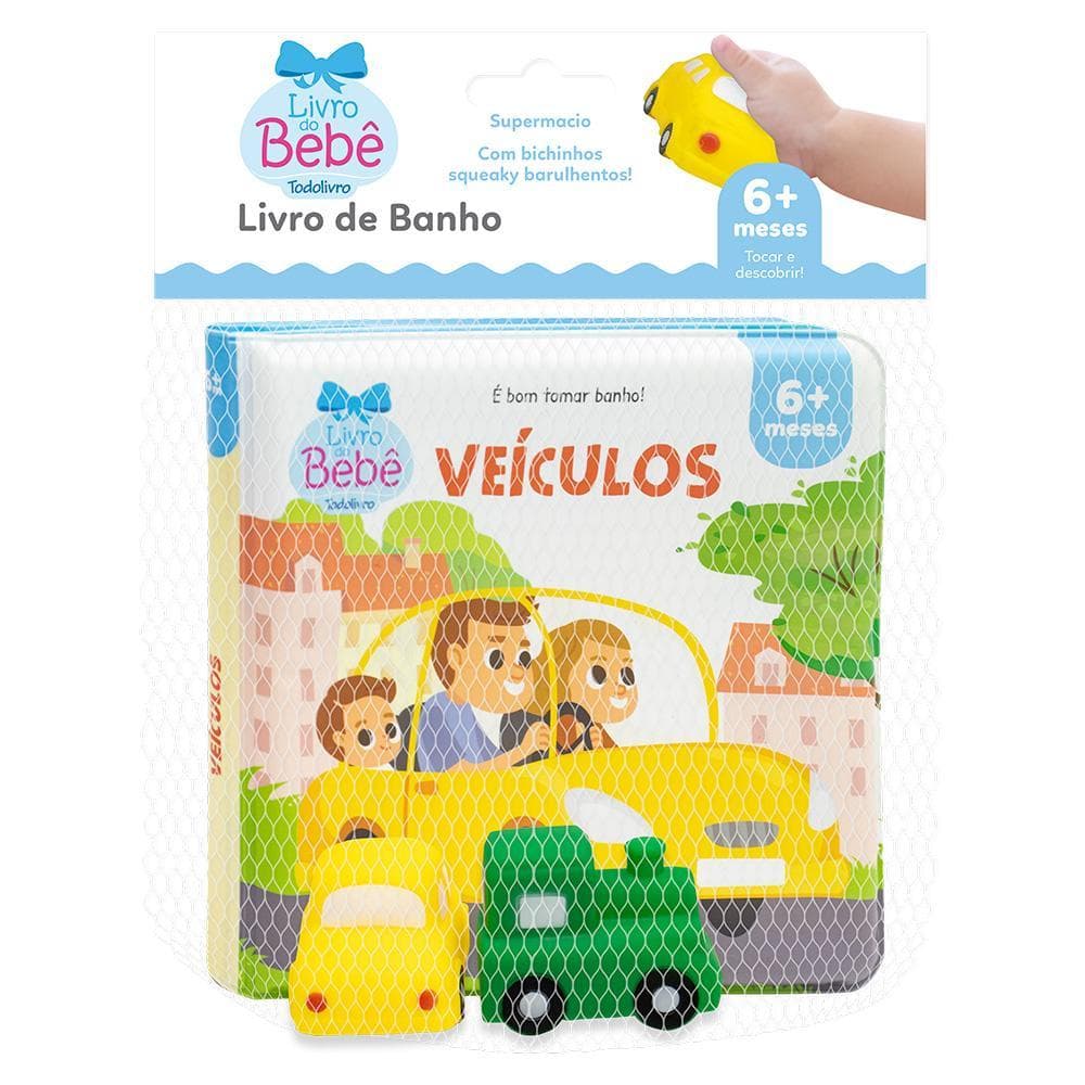 É bom tomar Banho II! Veículos Livros D+MS