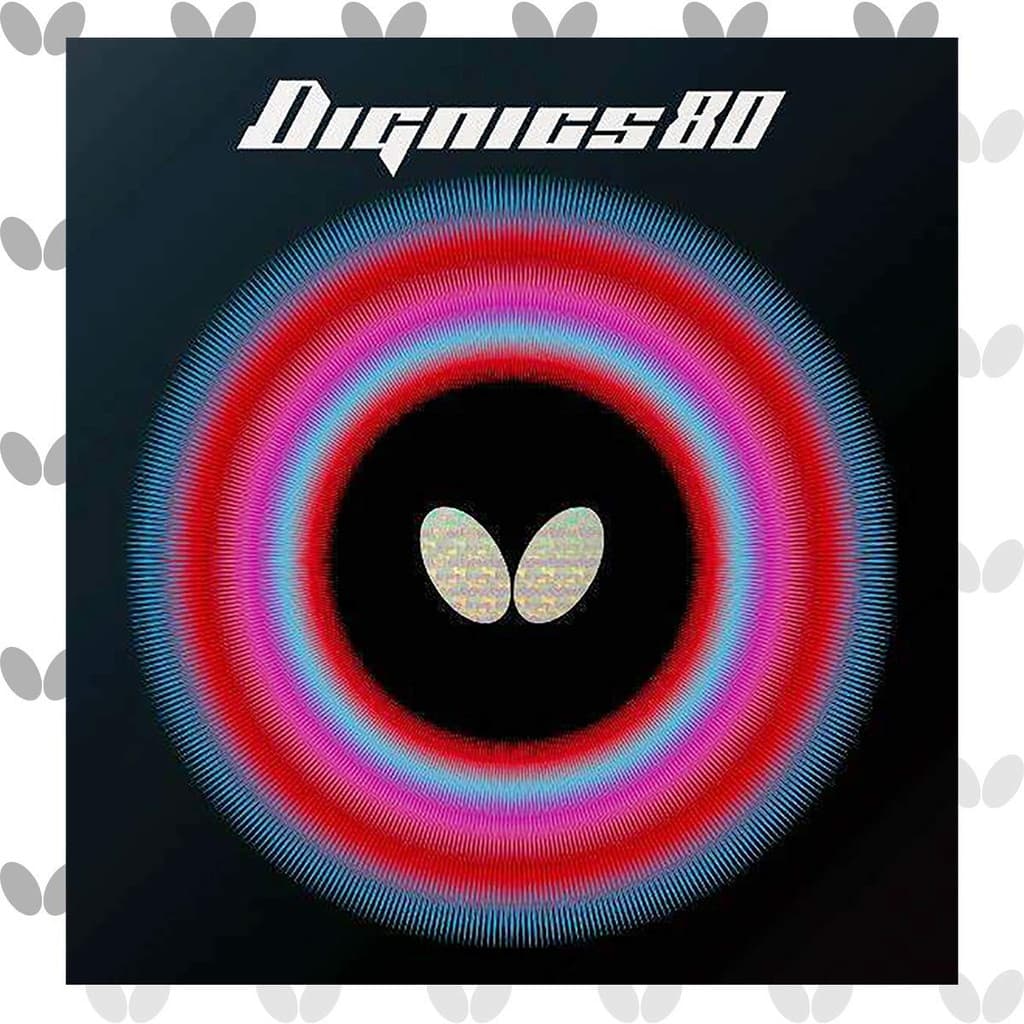 Butterfly Dignics 80 borracha de tênis de mesa de alta tensão 06050