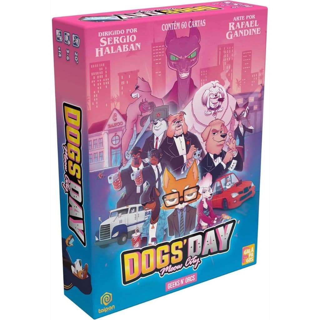 Jogo de Cartas Dogs' Day Galapagos