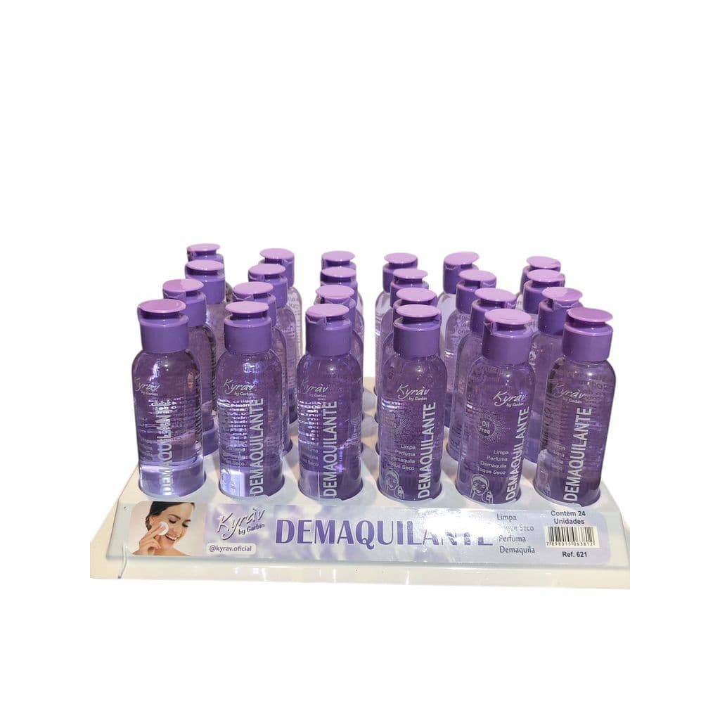 Demaquilante Liquido Facial Oil Free Limpeza Sem Esforço Toque Seco 60ml  Kyráv