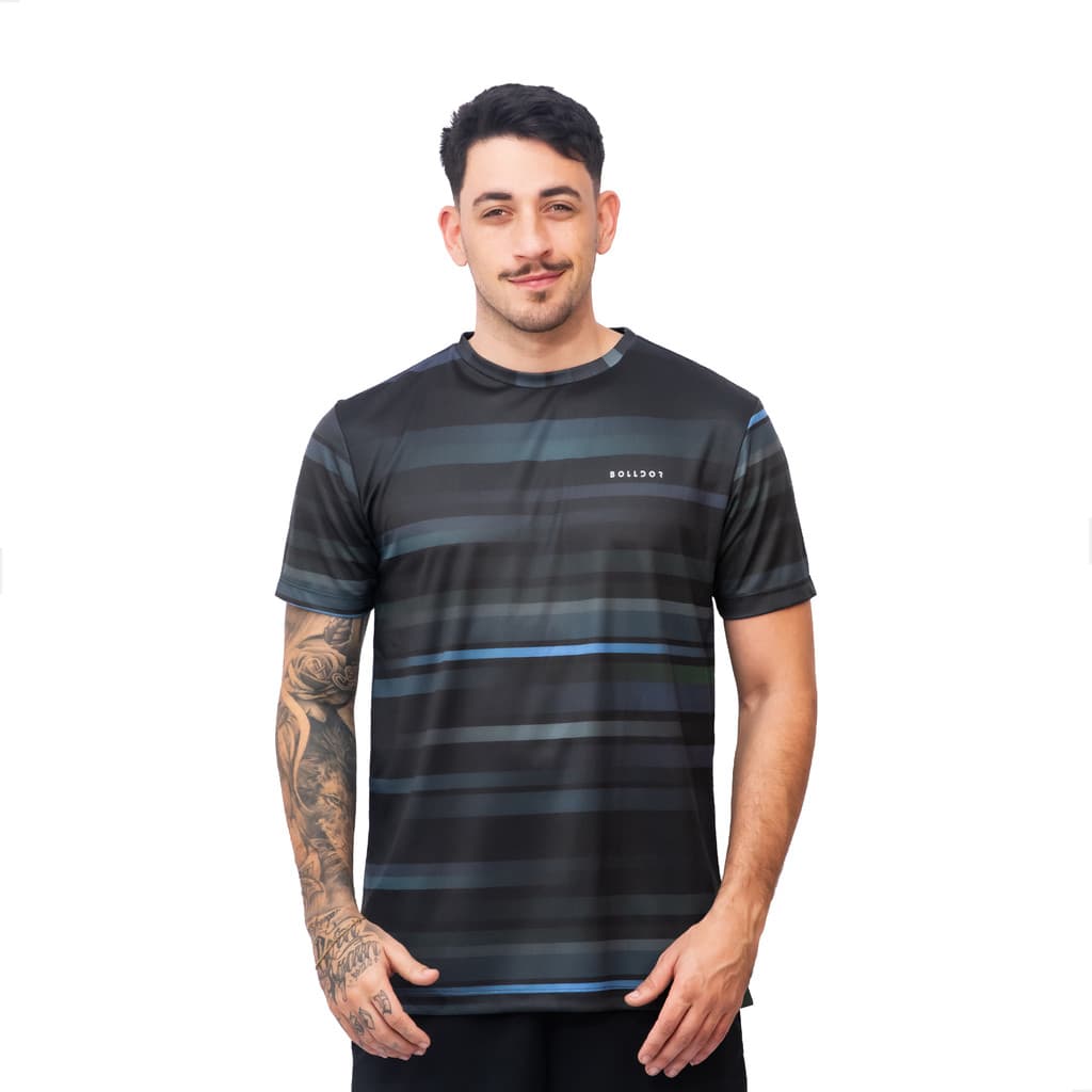 Camisa Dry Fit Academia Treino corrida Masculina Com Proteção Uv B49