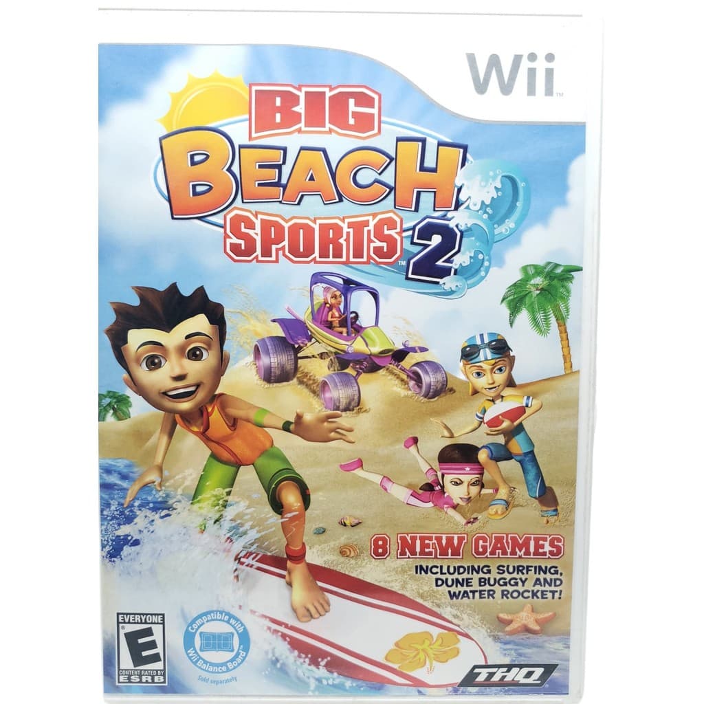 Big Beach Sports 2 Wii Original Midia Fisica Nintendo Jogo