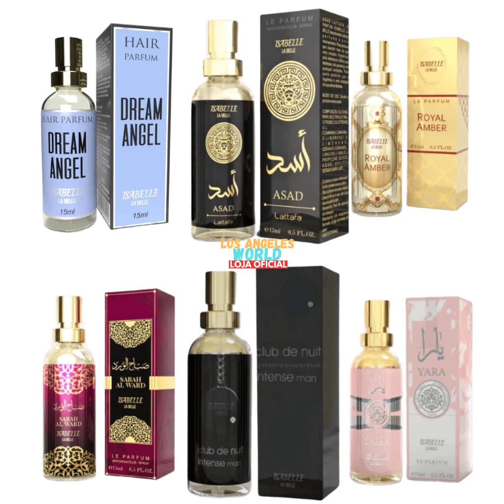Perfumes Árabe Asad Yara Club Ameerat Royal Angel Sabah Durrat Salvo Divin Vanilla Rose