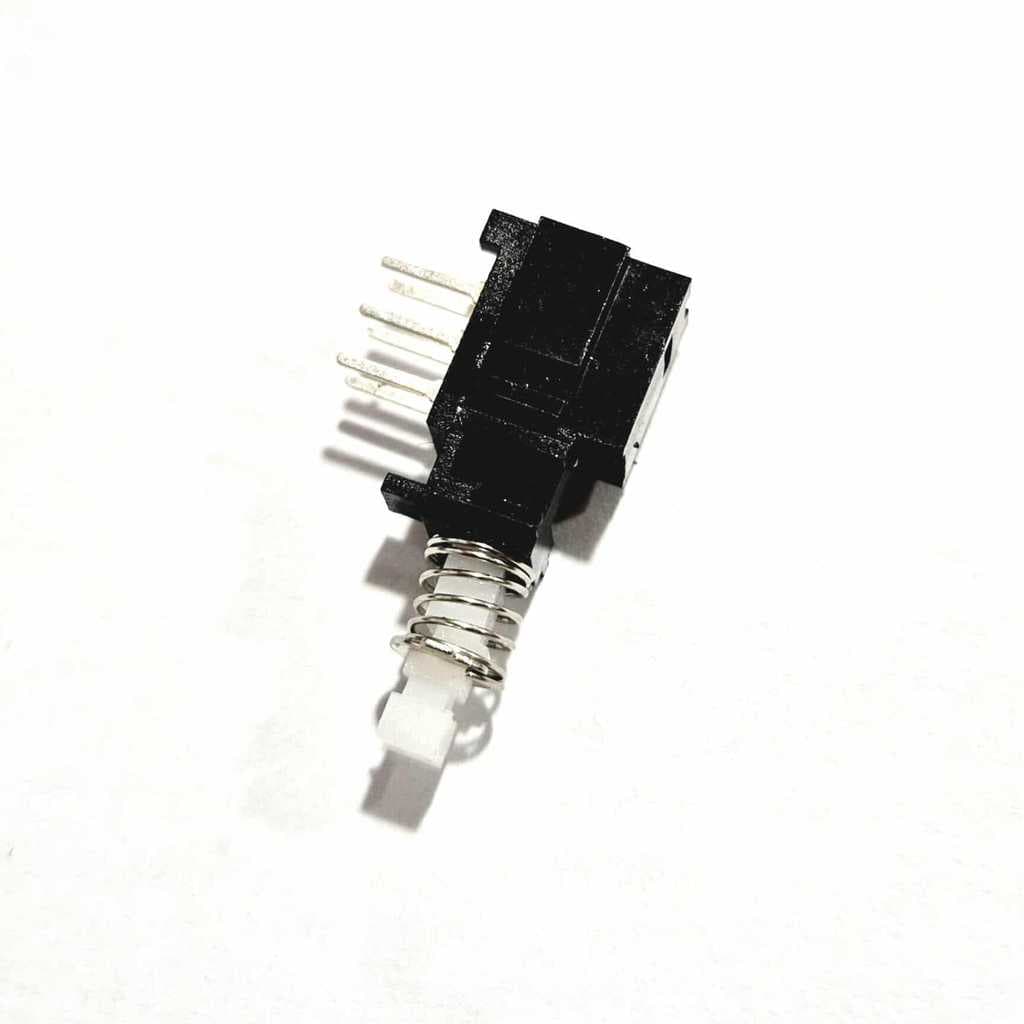 Chave Push-Button Pequena com Trava 6 Terminais 8,4x7,6x13,6mm 57.16.009