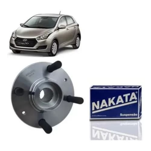 Cubo Roda Dianteiro Hb20 2012 Até 2018 Original Nakata