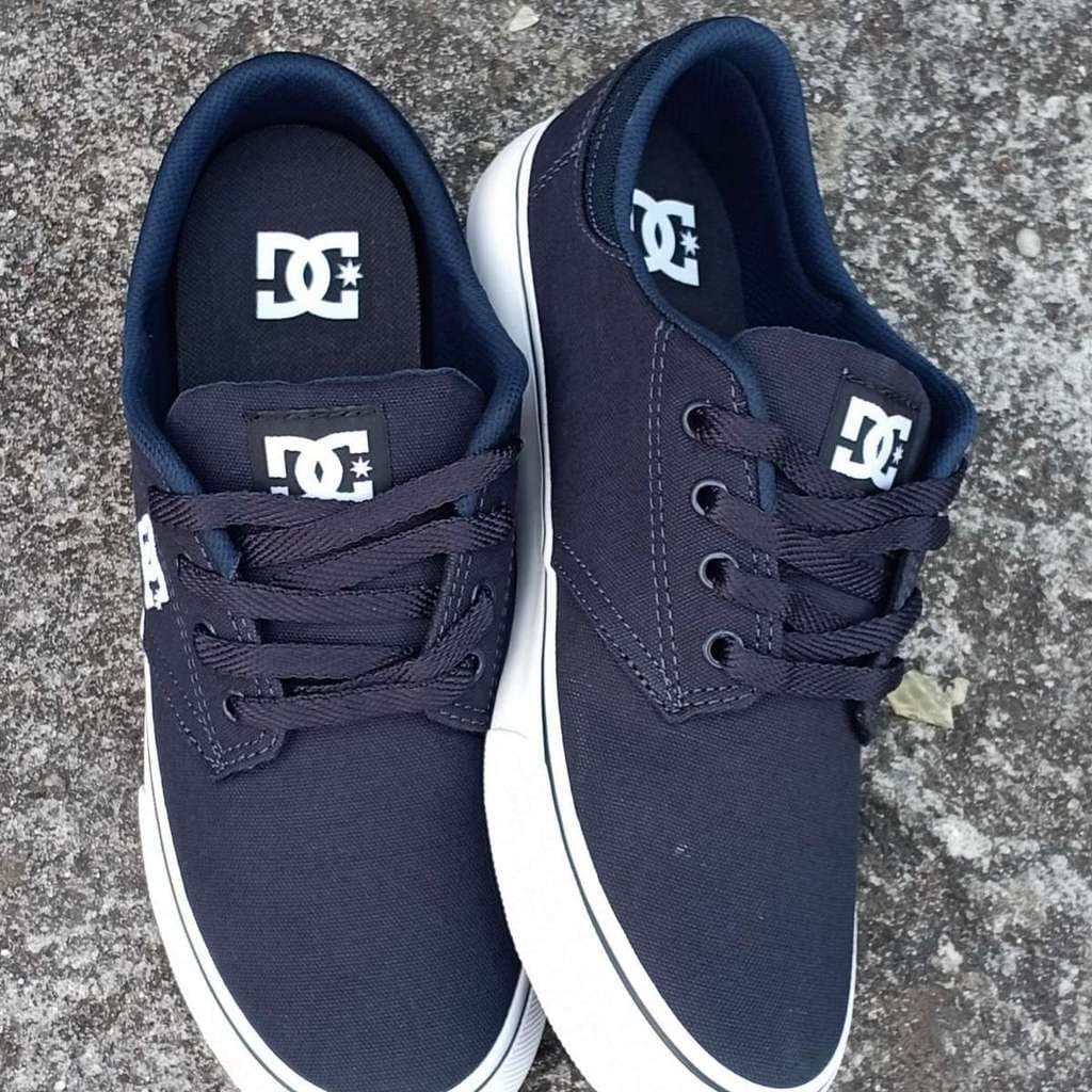Tênis DC Shoes Plaza Lite 2 Cano Baixo DC059A.NWH.NVW