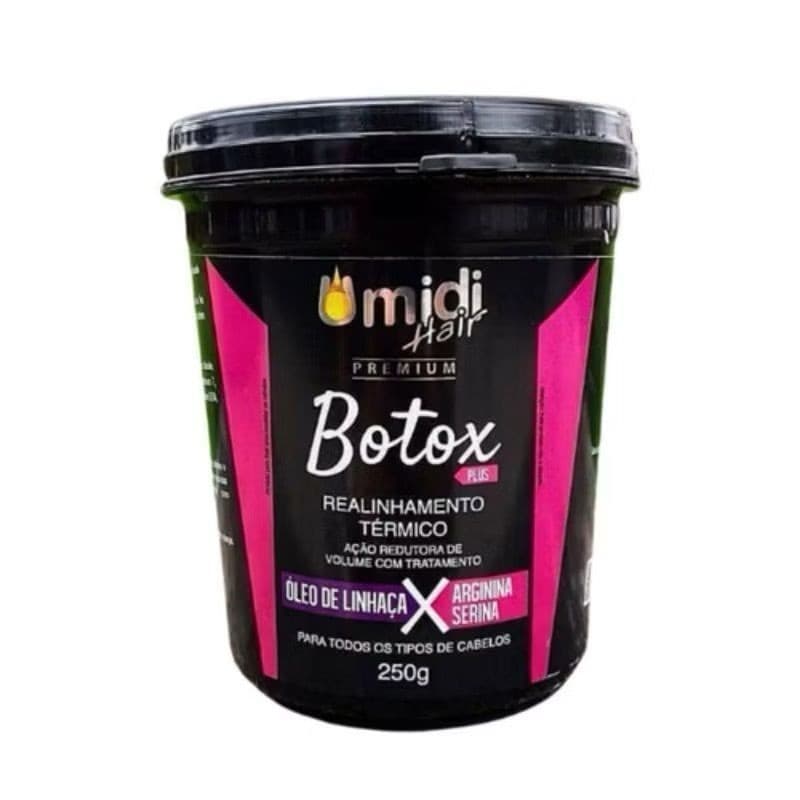 BTX Linhaça Umidi Hair Plus Realiamento Térmico 250gr
