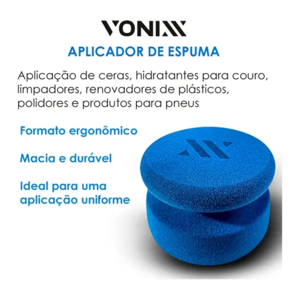 APLICADOR DE ESPUMA VONIXX 9,5X5,5CM PRONTA ENTREGA