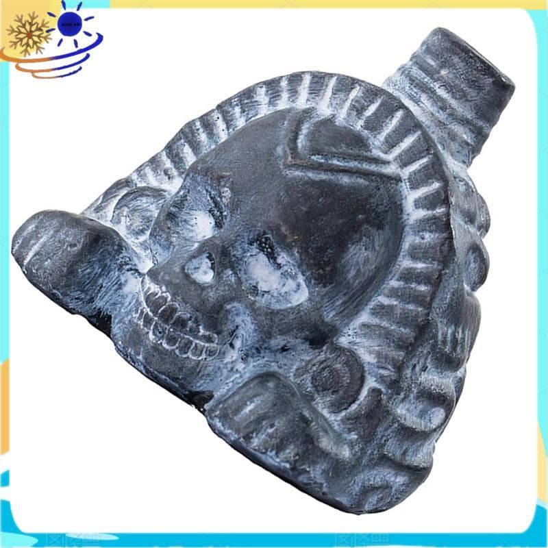 Apito Da Morte Assustador , Fantasma , Cabeça De Caveira , Brinquedo Para Festa , Adereço De Ruído , Resina De Halloween