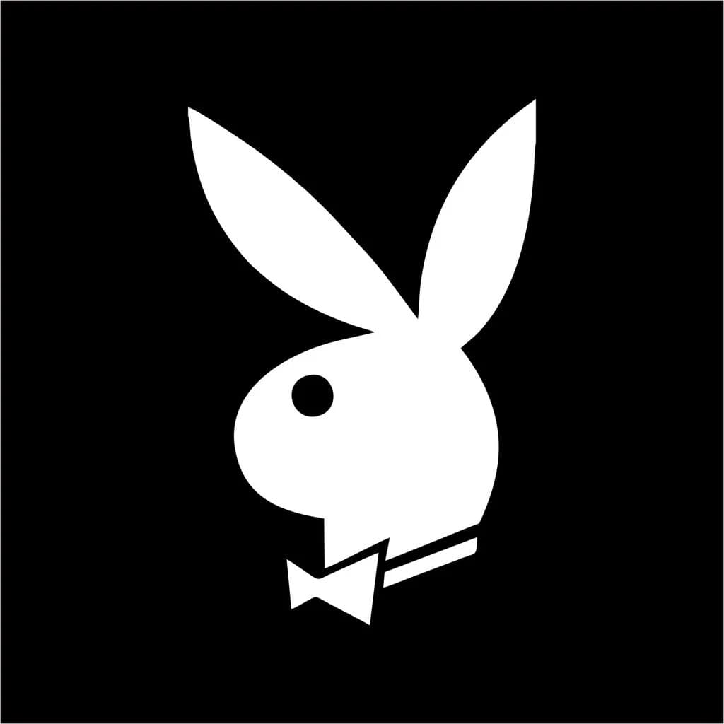 Adesivo Playboy em Vinil Recorte