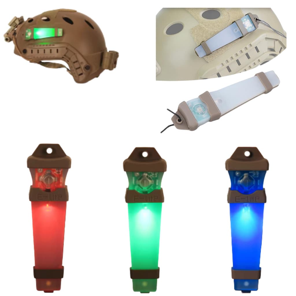 Lâmpada Led De Sinalização P/ Capacete Tático