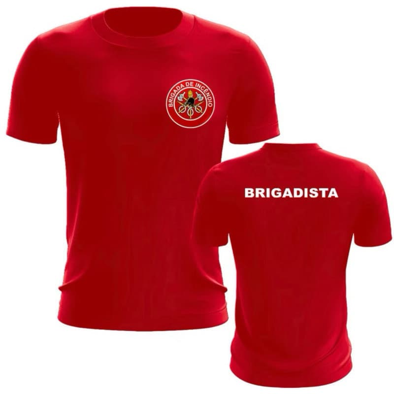 camiseta(brigadista)100%algodão extremamente de qualidade e conforto