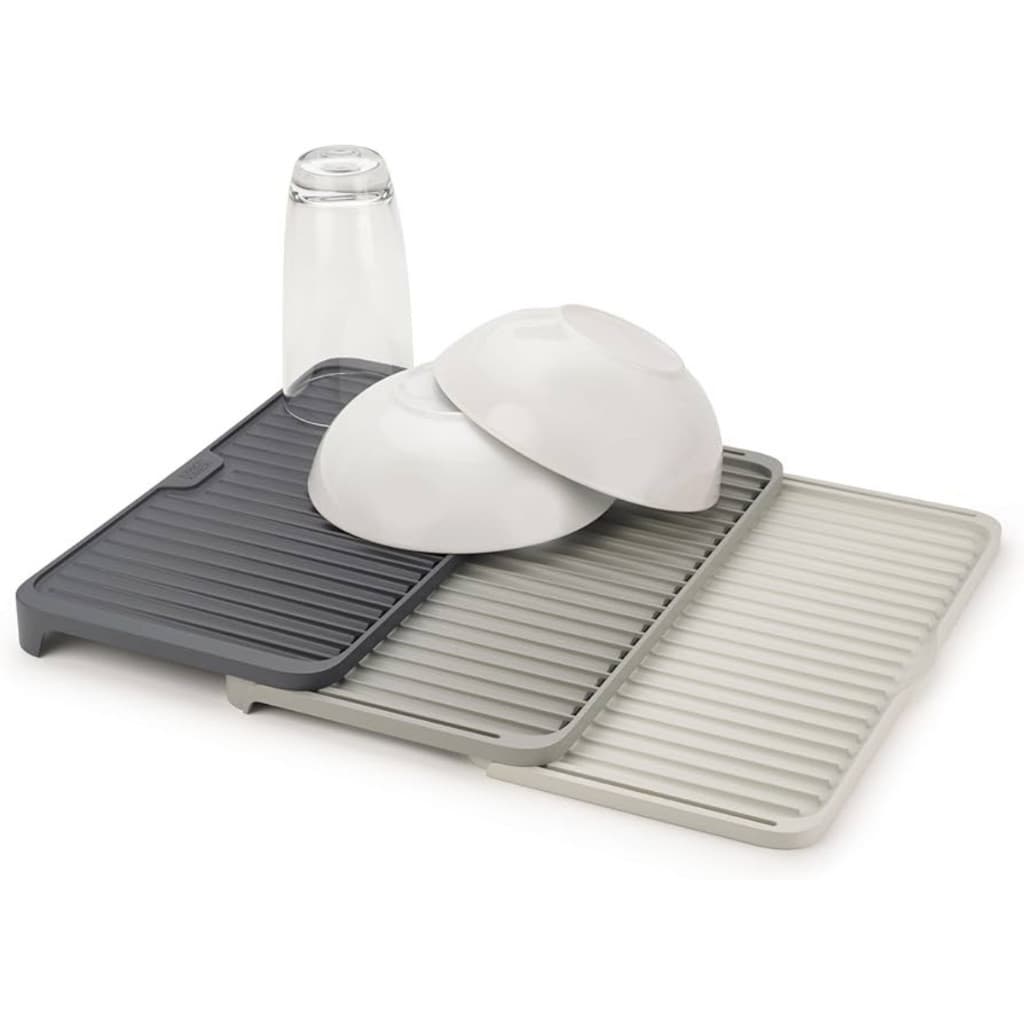 Escorredor de Louça Extensível Compacto Escorredor De Louça Cozinha Pratos Copos e Talheres Dobrável Multiuso