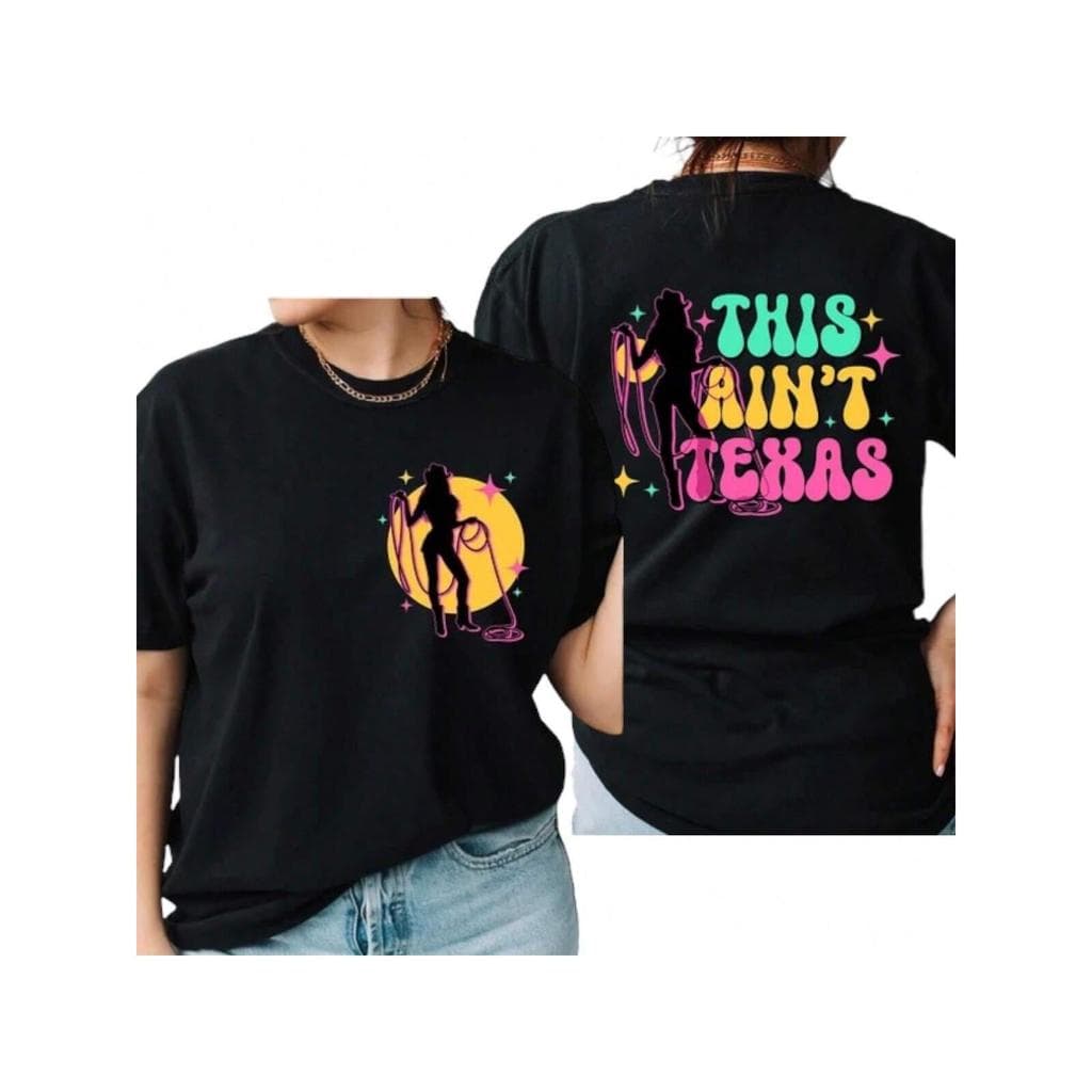 Camiseta Feminina Estampada Boiadeira Texas Cowgirl Estilosa Castela Lançamento