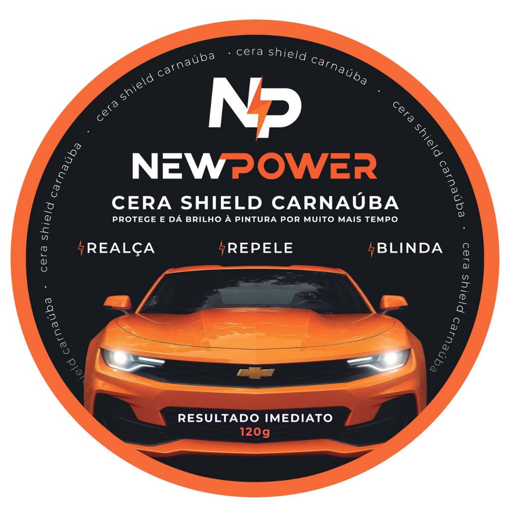 Cera Espelhamento RENOVE – Remove Riscos Superficiais, Repele Água, Proteção Sol, Brilho New Power