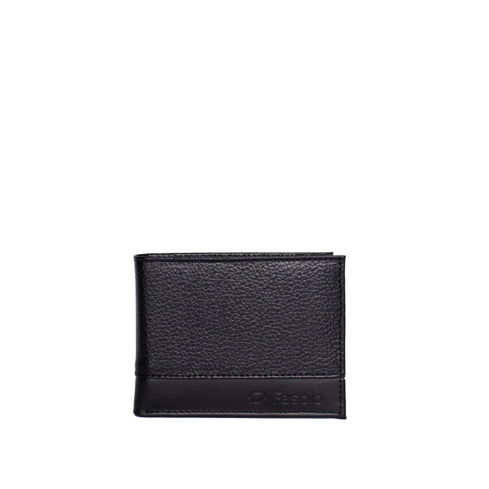 Carteira Masculina Fasolo Couro H087376751 Preto
