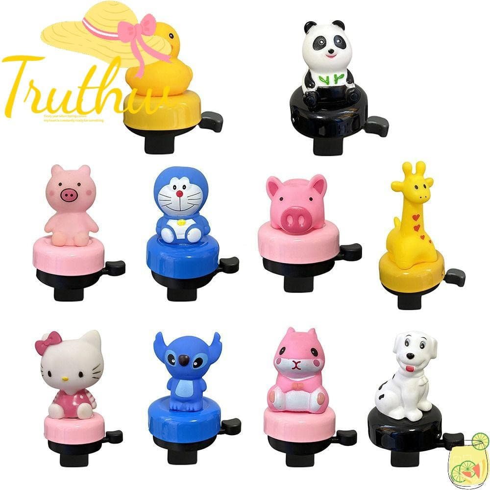 TRUTHW Mini Buzina De Bicicleta Ultra Alta , KT Doraemon Stitch Sino Infantil Criativo , Boneca De Desenho Animado