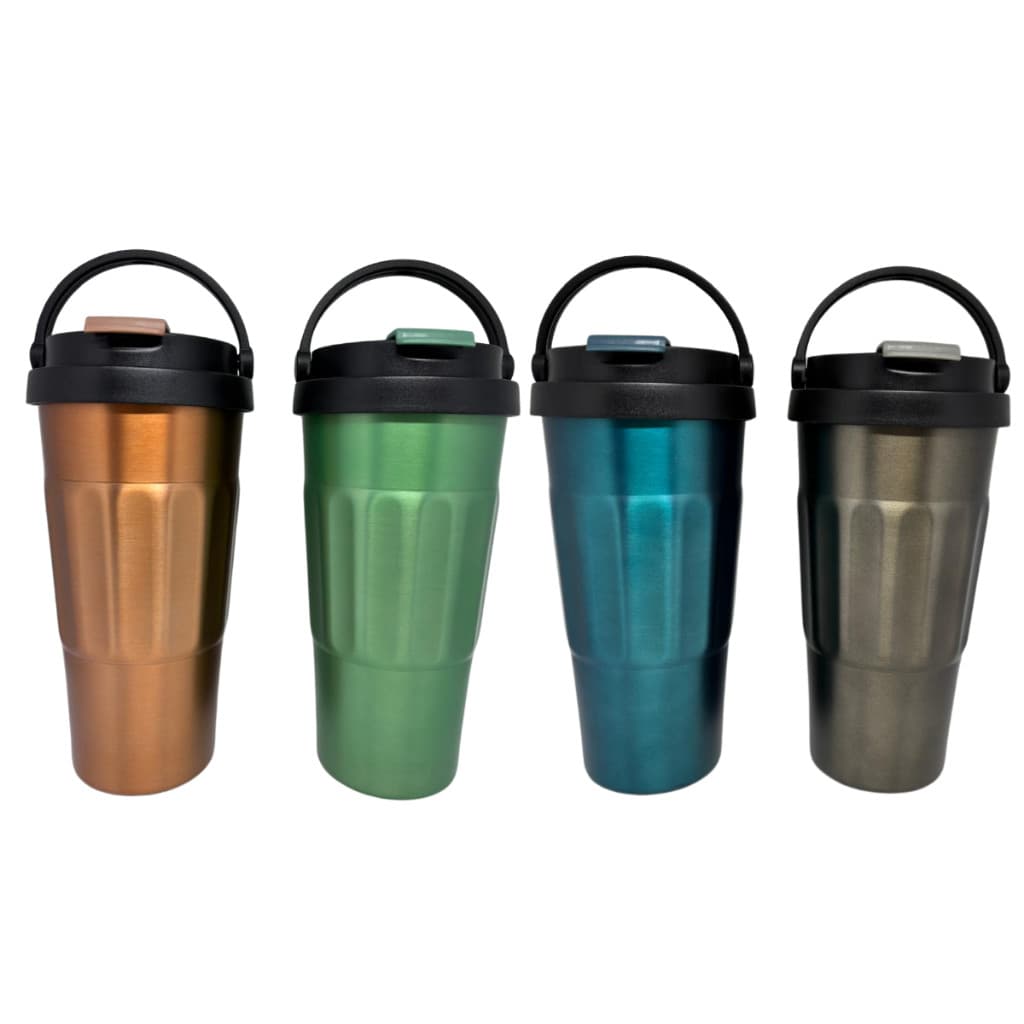Caneca Termica Inox Para Cafe Cha Suco Cerveja Com Tampa