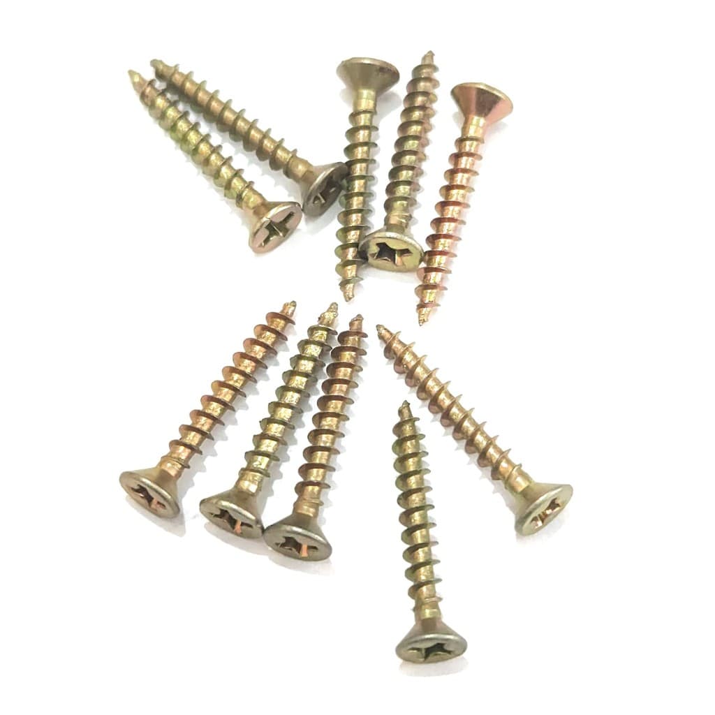 Parafuso rosca soberba cabeça chata philips madeira uso geral 3 x 22 mm bicromatizado aço cementado 2132901 10un