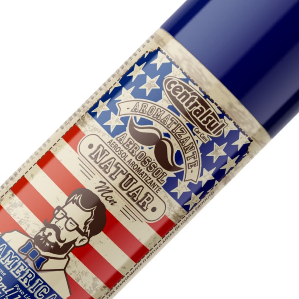 AROMATIZANTE AEROSSOL MEN AMERICA CENTRALSUL 200ML
