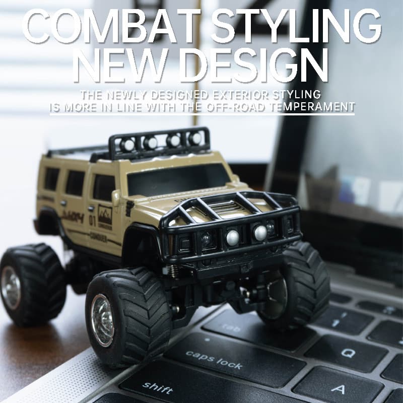 Escala 1 : 64 Veículo Off-road Liga RC Modelo De Carro Diecast Brinquedo Ornamento Presente Lembrança Colecionável