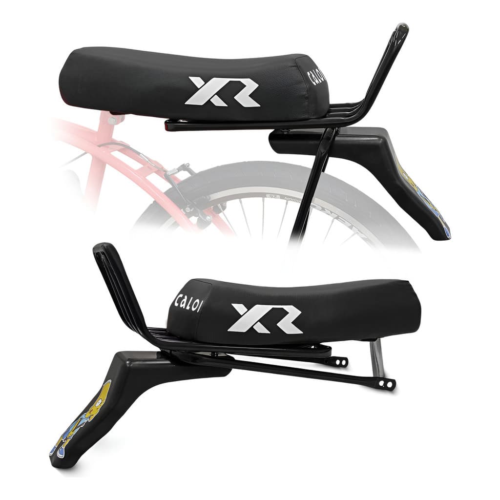 Banco Mobilete Bagageiro Rabetão + Paralama Bike Aro 24 E 26