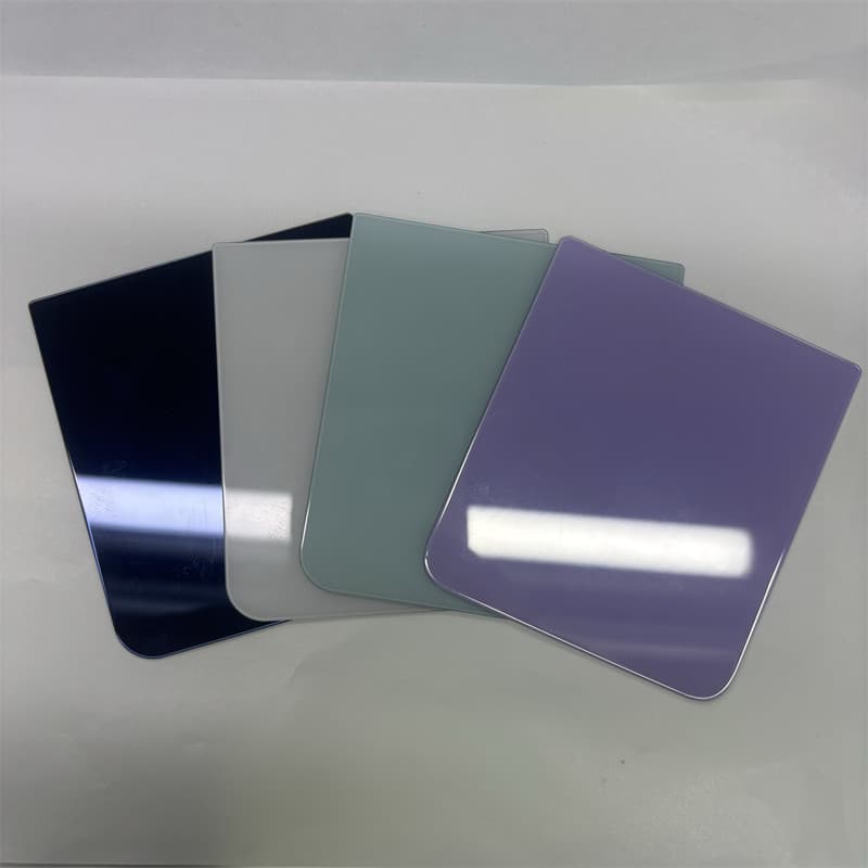 A + Porta Traseira Tampa Da Bateria De Vidro Para Samsung Galaxy Z Flip 5 5G F731 GH97-29135A Peça De Reposição