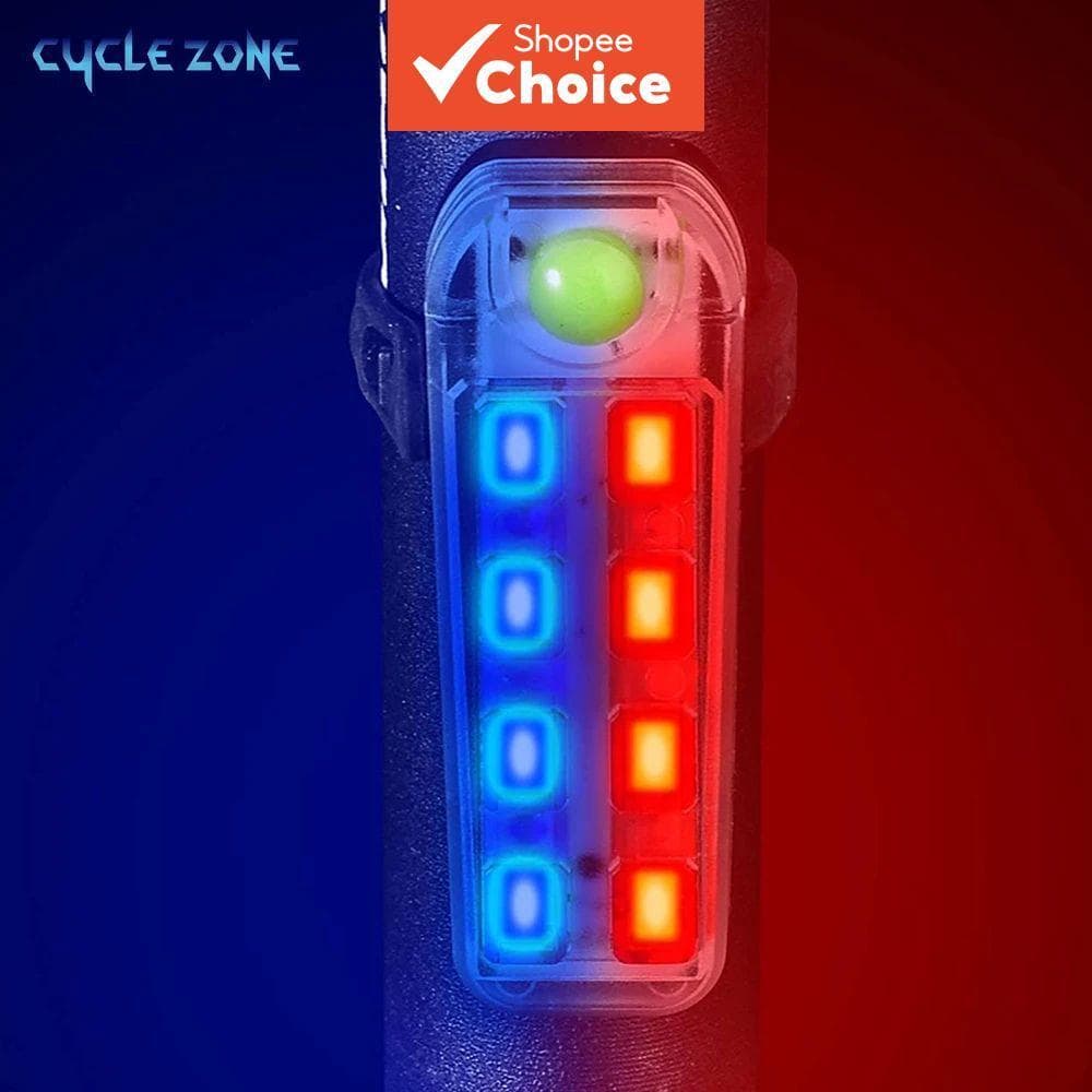 Lanterna Traseira de Bicicleta LED 8 à Prova d'Água Recarregável MTB Pisca Pisca Aviso Segurança Ciclismo