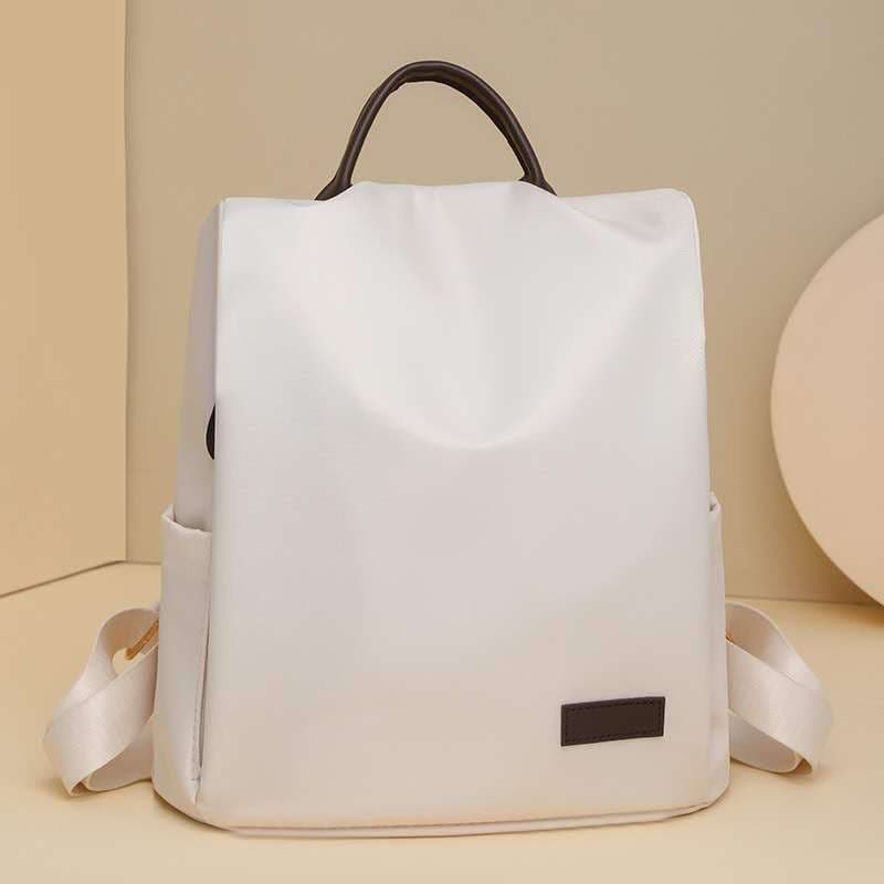 Bolsa mochila feminina Portátil de Poliéster da moda Antifurto e à prova d'água