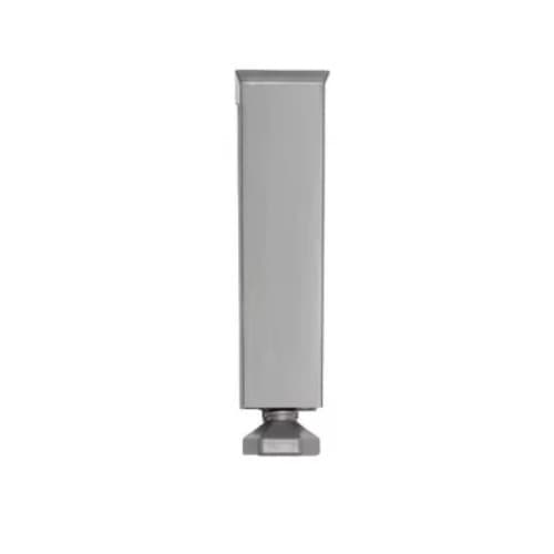 PE DE GABINETE QUADRADO 170MM CINZA