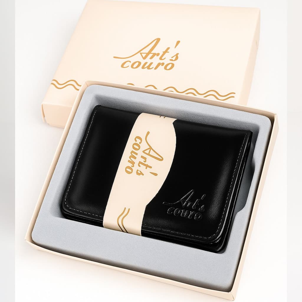 Carteira Masculina Social em Couro Legítimo Premium Primeira Linha Porta Moeda Tradicional porta cartão CNH RG Dinheiro