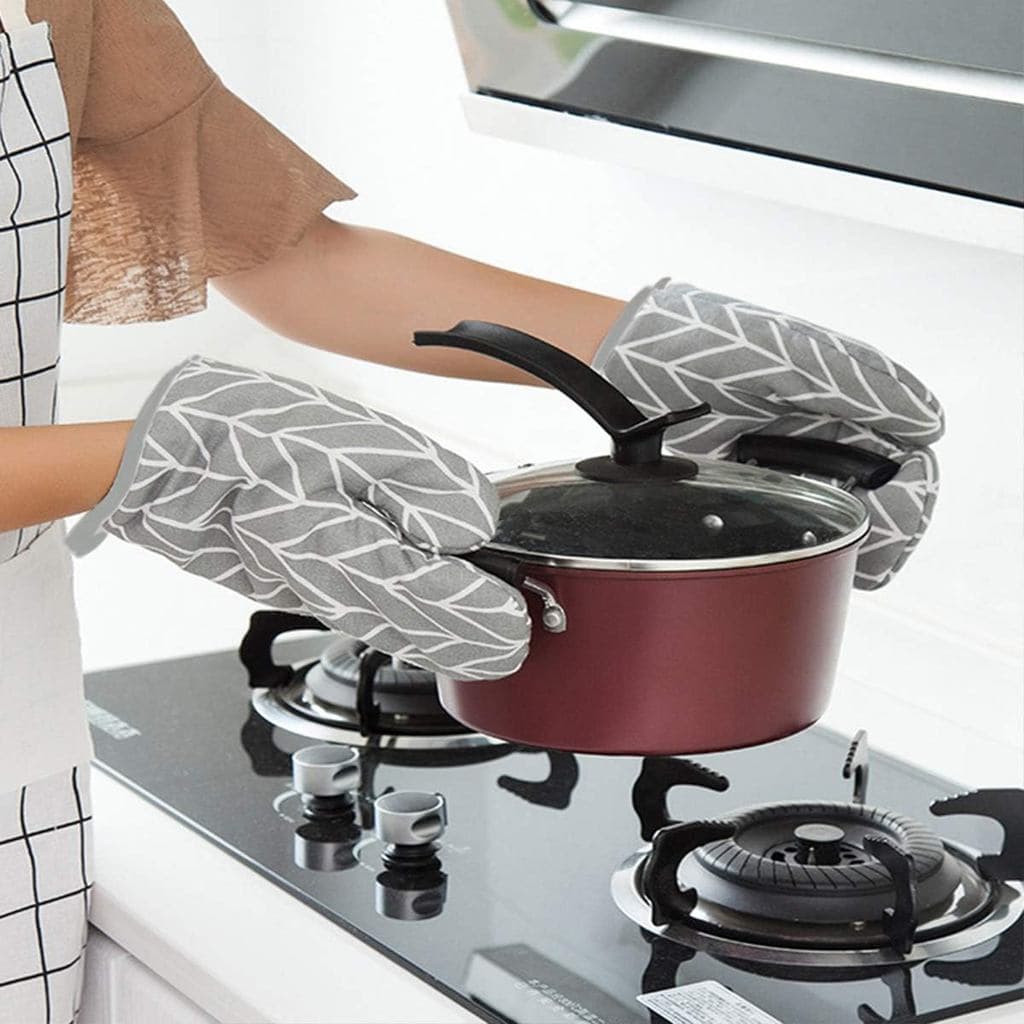 1/2 Pçs Forno De Cozinha Engrossar Luvas Anti-Quente Escaldante De Microondas Pote Almofada À Prova De Calor