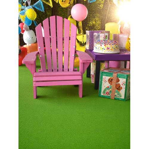 Cadeira Adirondack Pavão Infantil Kids 4 A 12 Anos Kids Rosa-chiclete