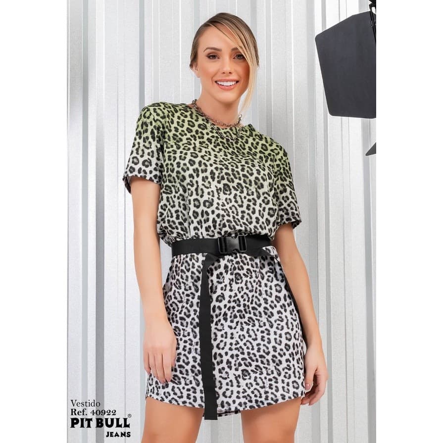 Vestido T-shirt Pit Bull 40922
